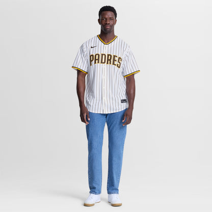 Men's San Diego Padres Michael King Nike White Home Replica Jersey