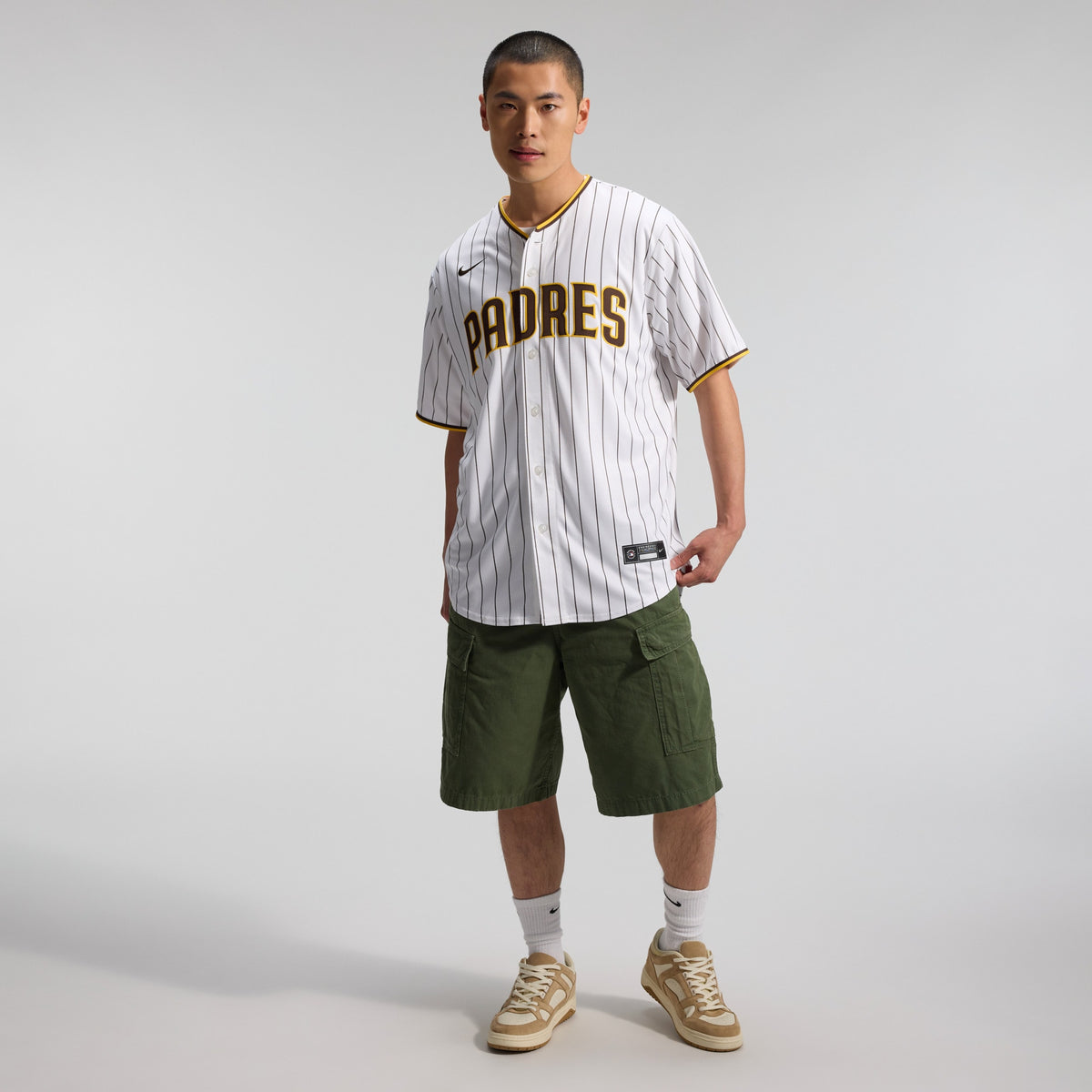 Men's San Diego Padres Nike White Home Replica Jersey