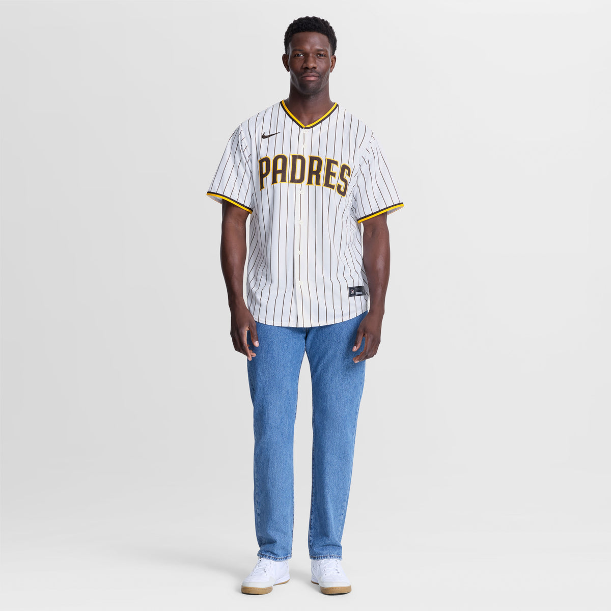 Men's San Diego Padres Xander Bogaerts Nike White Home Replica Jersey