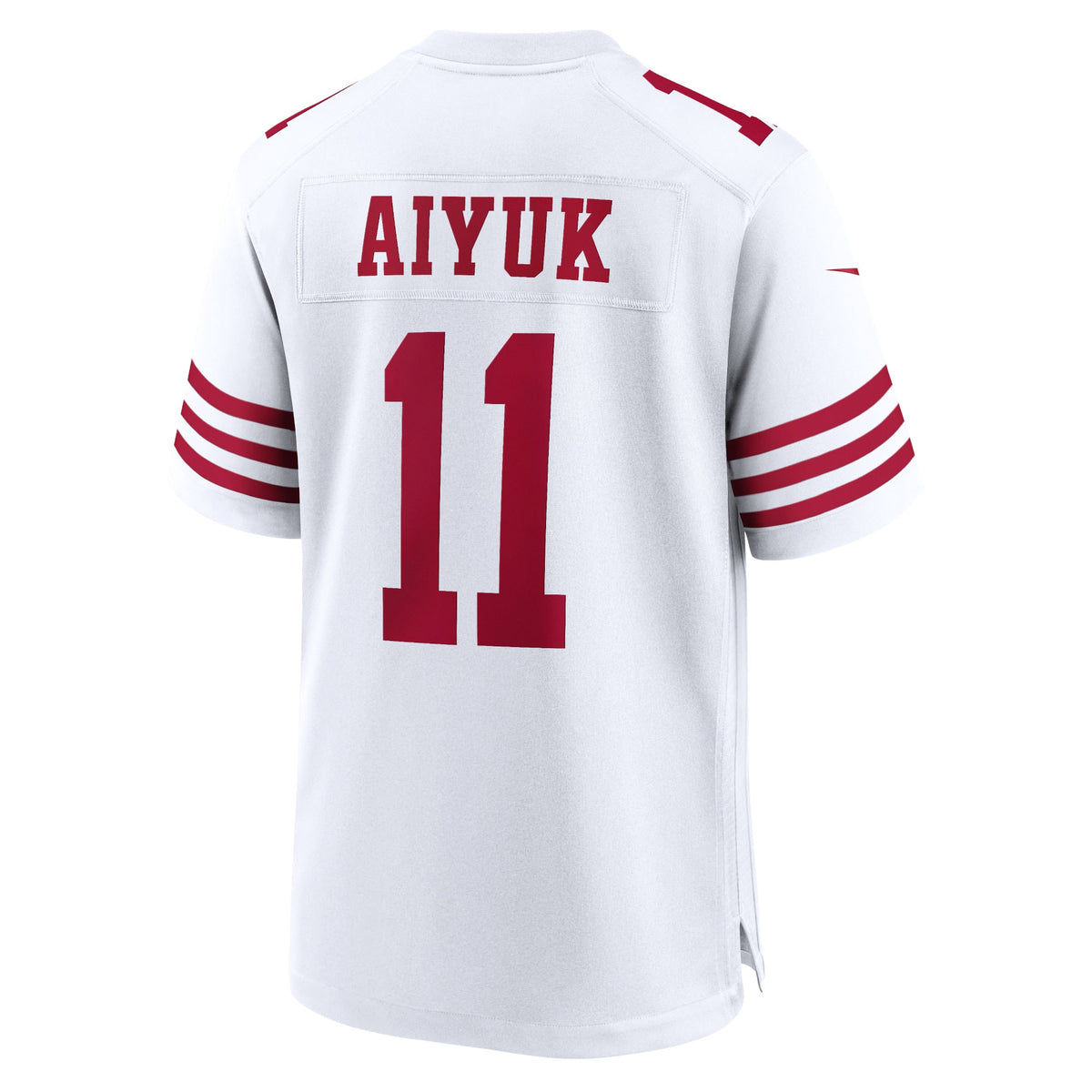 Men's San Francisco 49ers Brandon Aiyuk Nike White Game Jersey