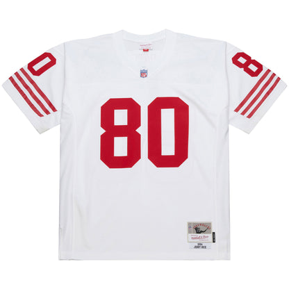 Men's San Francisco 49ers Jerry Rice Mitchell & Ness White 1994 Legacy Replica Jersey
