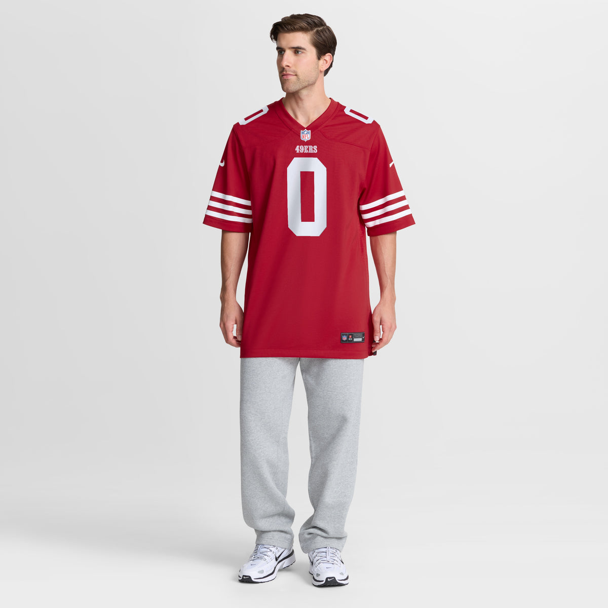 Men's San Francisco 49ers Renardo Green Nike Scarlet Game Jersey