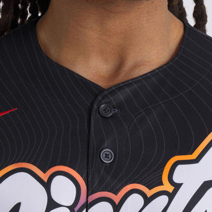 Men's San Francisco Giants Nike Anthracite 2025 City Connect Limited Jersey