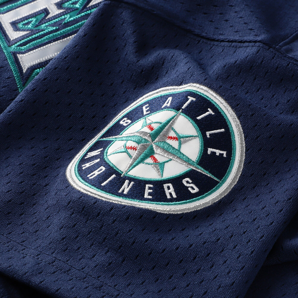 Men's Seattle Mariners Ichiro Suzuki Mitchell & Ness Navy Authentic Batting Practice Jersey