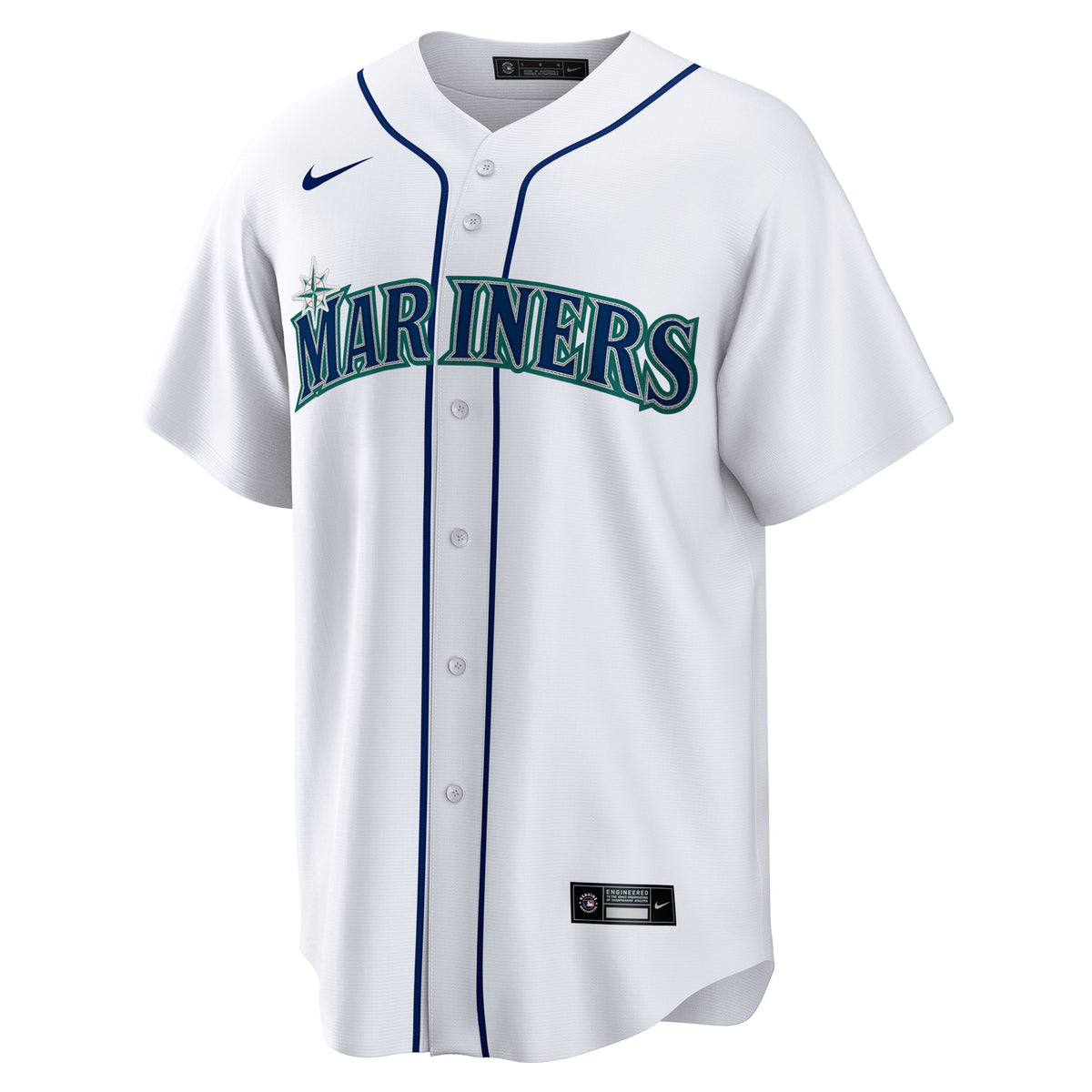 Men's Seattle Mariners Julio Rodriguez Nike White Home Replica Player Jersey