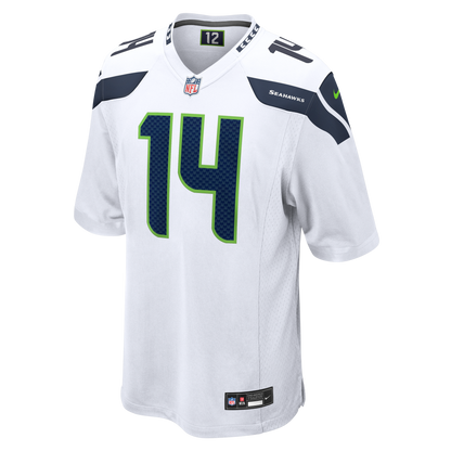 Men's Seattle Seahawks Sam Darnold Nike White Game Jersey