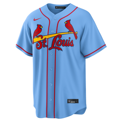 Men's St. Louis Cardinals Nike Light Blue Alternate Replica Jersey