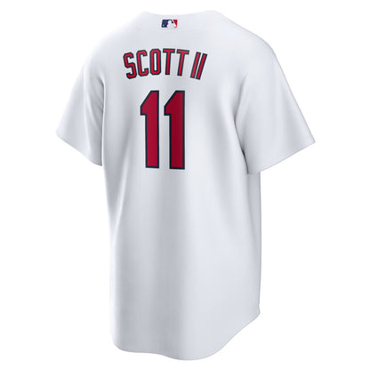 Men's St. Louis Cardinals Victor Scott II Nike White Home Replica Jersey