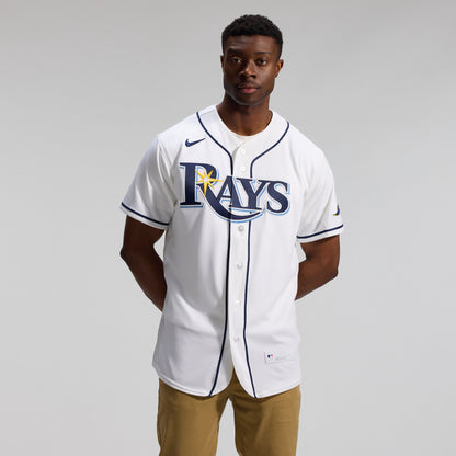 Men's Tampa Bay Rays Nike White Home Authentic Jersey