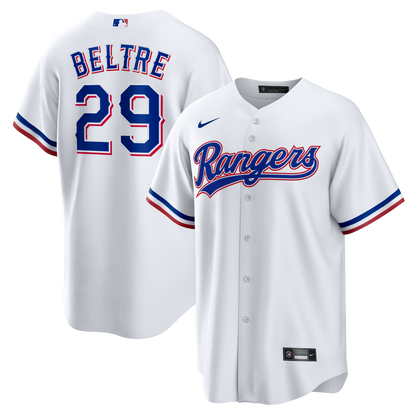 Men's Texas Rangers Adrian Beltre Nike White Home Retired Player Replica Jersey