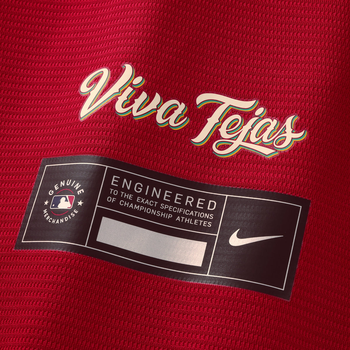 Men's Texas Rangers Joc Pederson Nike Red 2026 City Connect Stadium Jersey