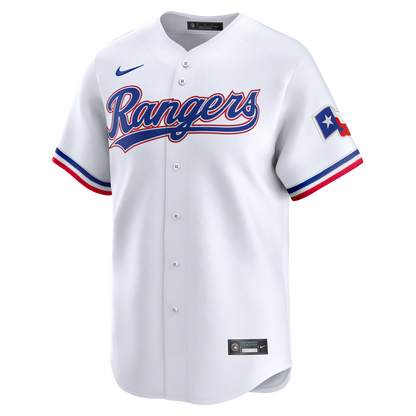 Men's Texas Rangers Kumar Rocker Nike White Home Limited Player Jersey