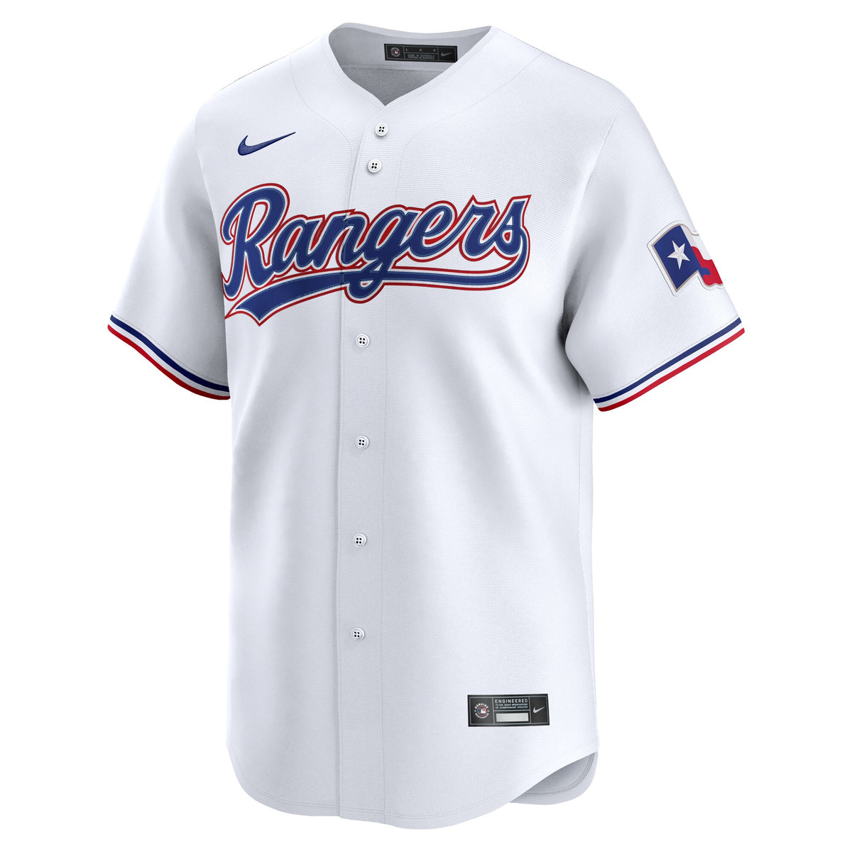 Men's Texas Rangers Nike White Home Limited Pick-A-Player Retired Roster Jersey
