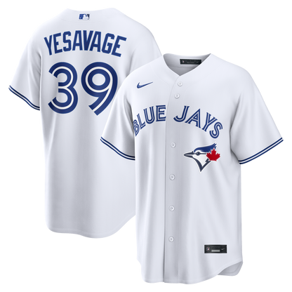 Men's Toronto Blue Jays Trey Yesavage Nike White Home Replica Jersey