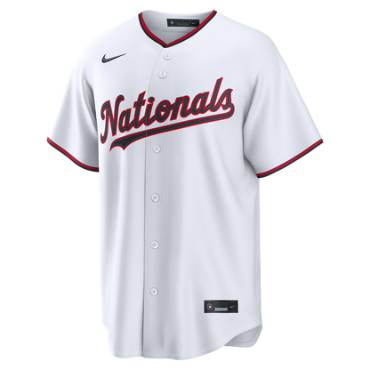 Men's Washington Nationals Dylan Crews Nike White Home Replica Jersey