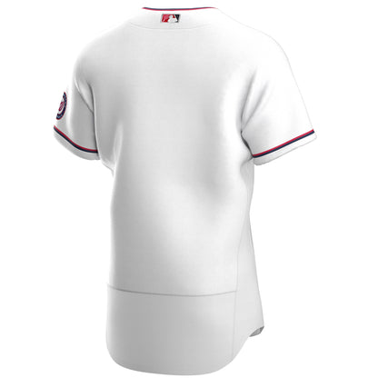 Men's Washington Nationals Nike White Alternate Authentic Team Jersey