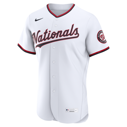 Men's Washington Nationals Nike White Home Authentic Jersey