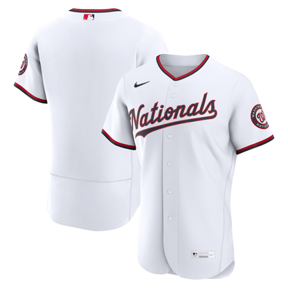 Men's Washington Nationals Nike White Home Authentic Jersey