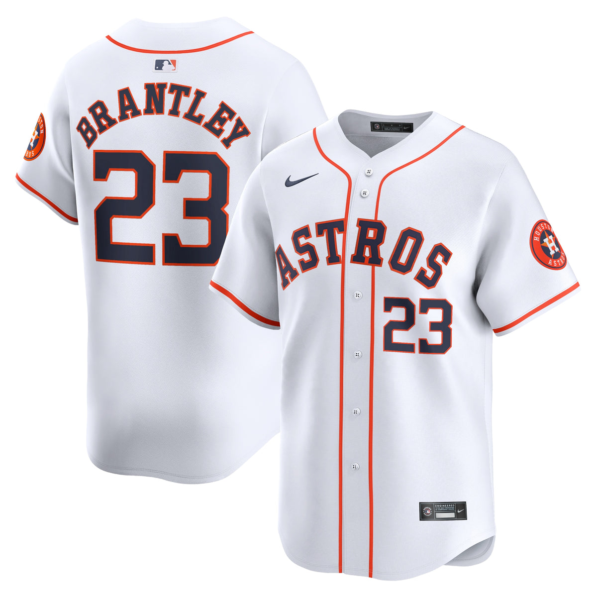 Michael Brantley Houston Astros Nike Home Limited Player Jersey White