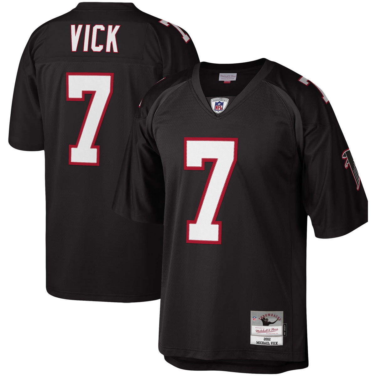 Michael Vick Atlanta Falcons Mitchell Ness Legacy Replica Jersey Black