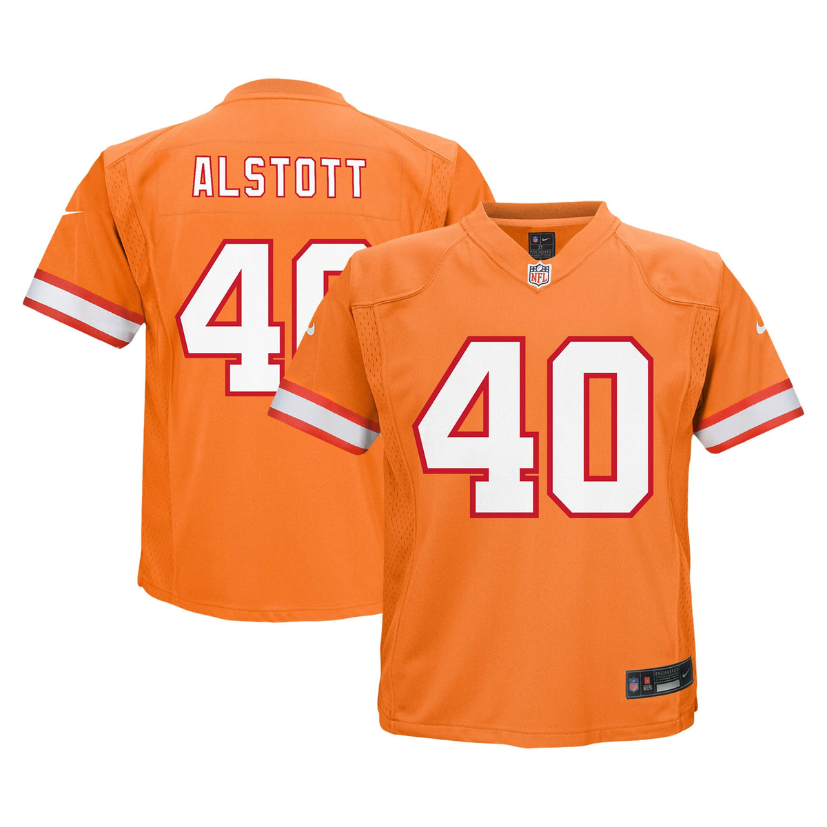 Mike Alstott Tampa Bay Buccaneers Nike Preschool Retired Player Game Jersey Orange