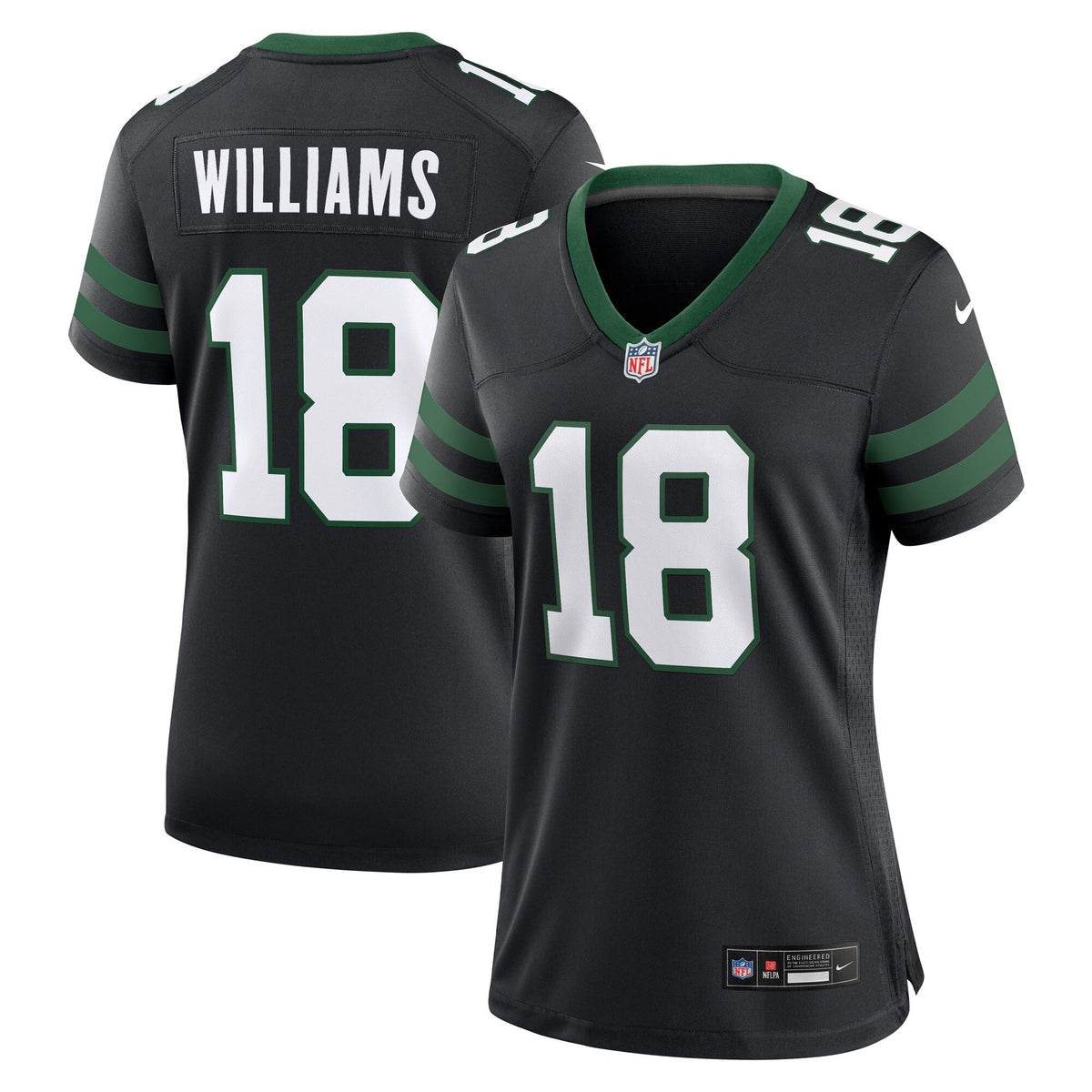 Mike Williams New York Jets Nike Women's Alternate Game Player Jersey Legacy Black