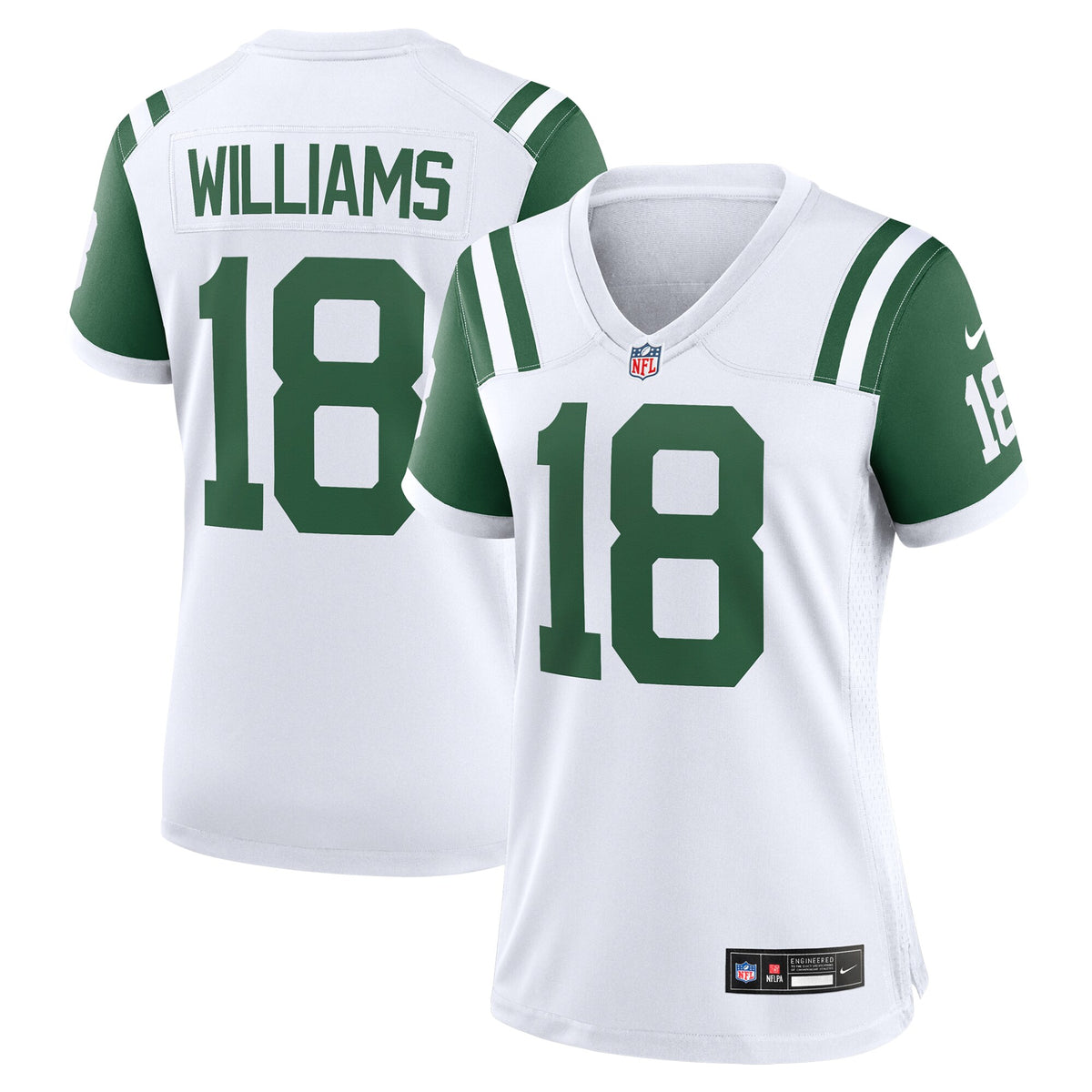 Mike Williams New York Jets Nike Women's Classic Alternate Player Game Jersey White