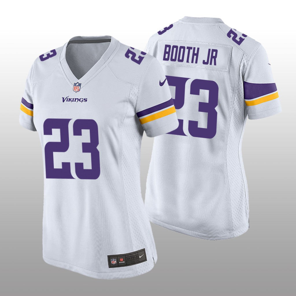 Minnesota Vikings Andrew Booth Jr. White Jersey Game Women's
