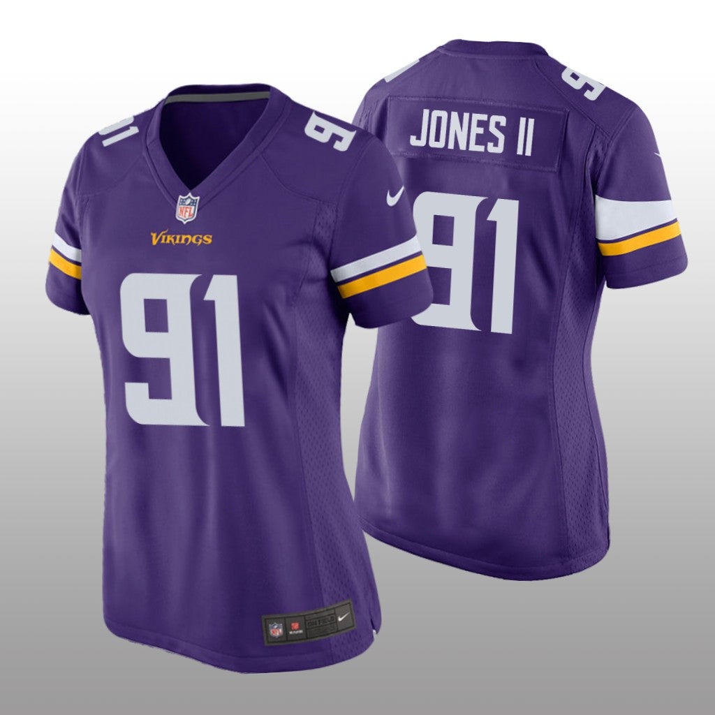 Minnesota Vikings Patrick Jones II Purple Jersey Game Women's