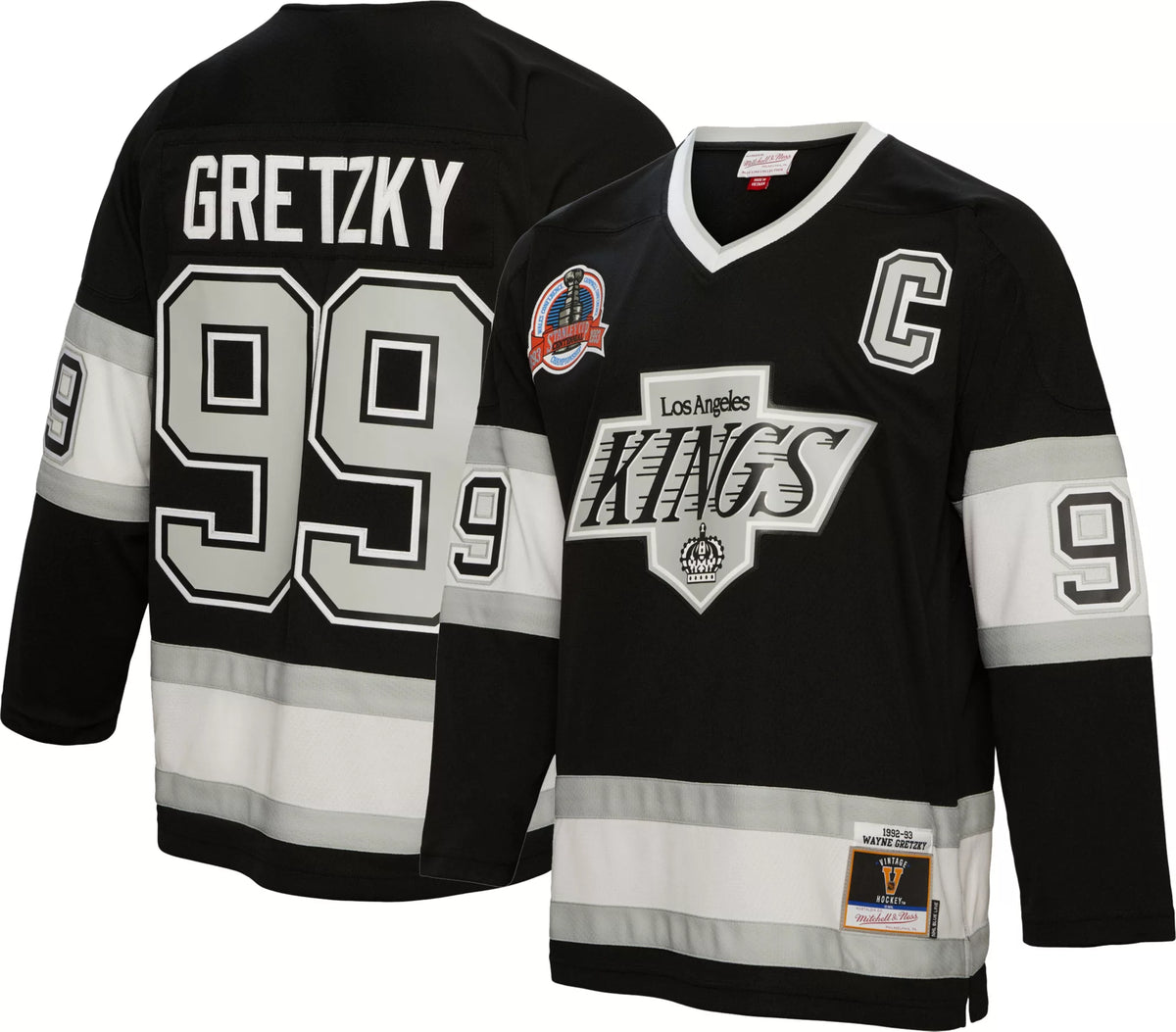 Mitchell & Ness Big & Tall Los Angeles Kings Wayne Gretzky #99 Replica Jersey