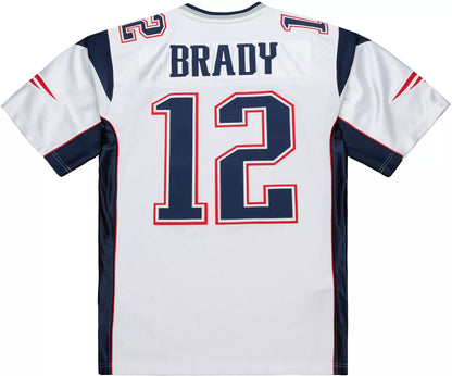 Mitchell & Ness Men's 2000 New England Patriots Tom Brady #12 White Legacy Jersey