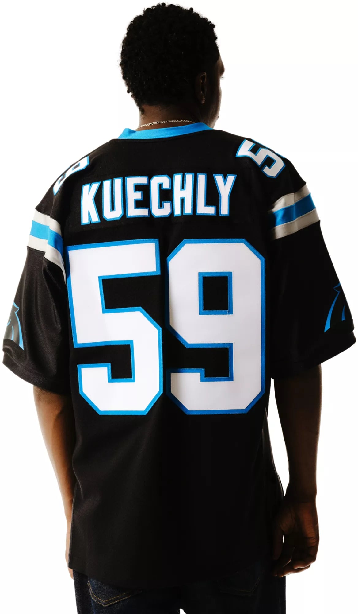 Mitchell & Ness Men's 2013 Carolina Panthers Luke Kuechly #59 Black Legacy Jersey