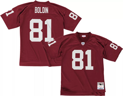 Mitchell & Ness Men's Arizona Cardinals Anquan Boldin #81 2003 Red Throwback Jersey