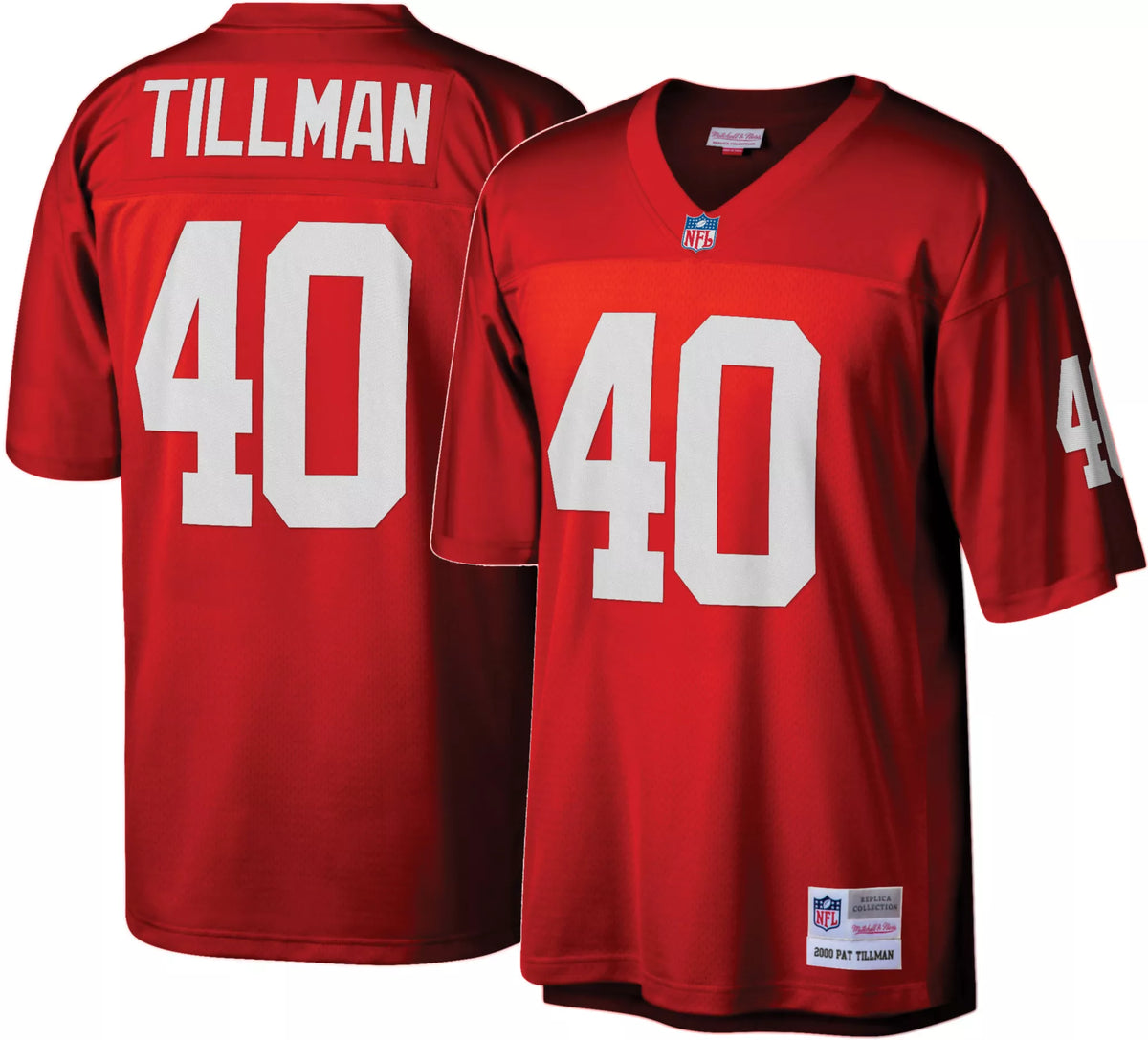 Mitchell & Ness Men's Arizona Cardinals Pat Tillman #40 Red 2000 Throwback Jersey