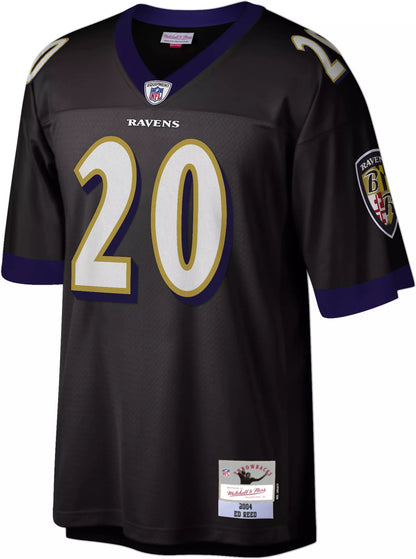 Mitchell & Ness Men's Baltimore Ravens Ed Reed #20 2004 Home Throwback Jersey