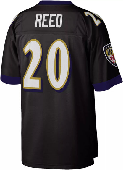 Mitchell & Ness Men's Baltimore Ravens Ed Reed #20 2004 Home Throwback Jersey
