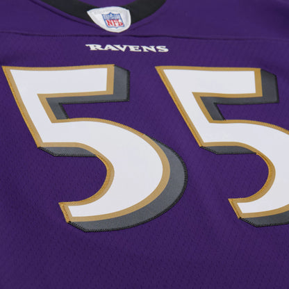 Mitchell & Ness Men's Baltimore Ravens Terrell Suggs #55 Purple 2003 Replica Football Jersey