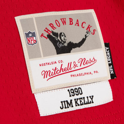 Mitchell & Ness Men's Buffalo Bills Jim Kelly #12 1990 Split Throwback Jersey