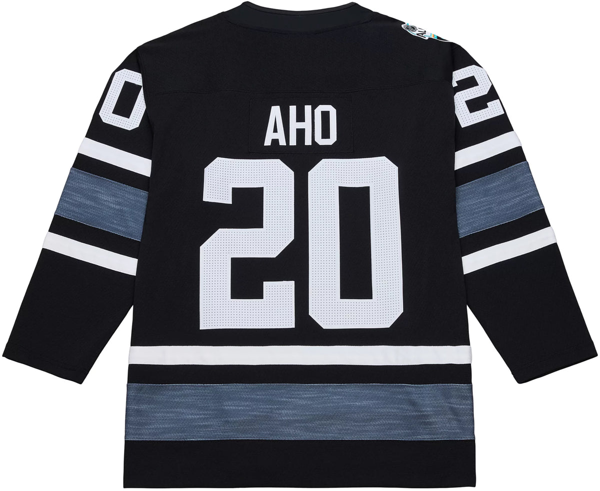 Mitchell & Ness Men's Carolina Hurricanes Sebastian Aho #20 All Star Game 2019 Black/White Jersey
