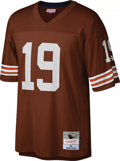 Mitchell & Ness Men's Cleveland Browns Bernie Kosar #19 1987 Throwback Jersey