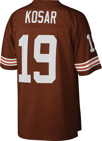 Mitchell & Ness Men's Cleveland Browns Bernie Kosar #19 1987 Throwback Jersey
