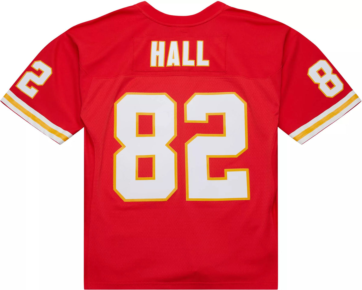 Mitchell & Ness Men's Kansas City Chiefs Dante Hall #82 2002 Red Throwback Jersey