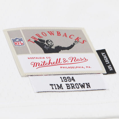 Mitchell & Ness Men's Las Vegas Raiders Tim Brown #81 White 1994 Replica Football Jersey