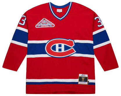 Mitchell & Ness Men's Montreal Canadiens Patrick Roy #33 1992 Red Power Play Vintage Replica Jersey
