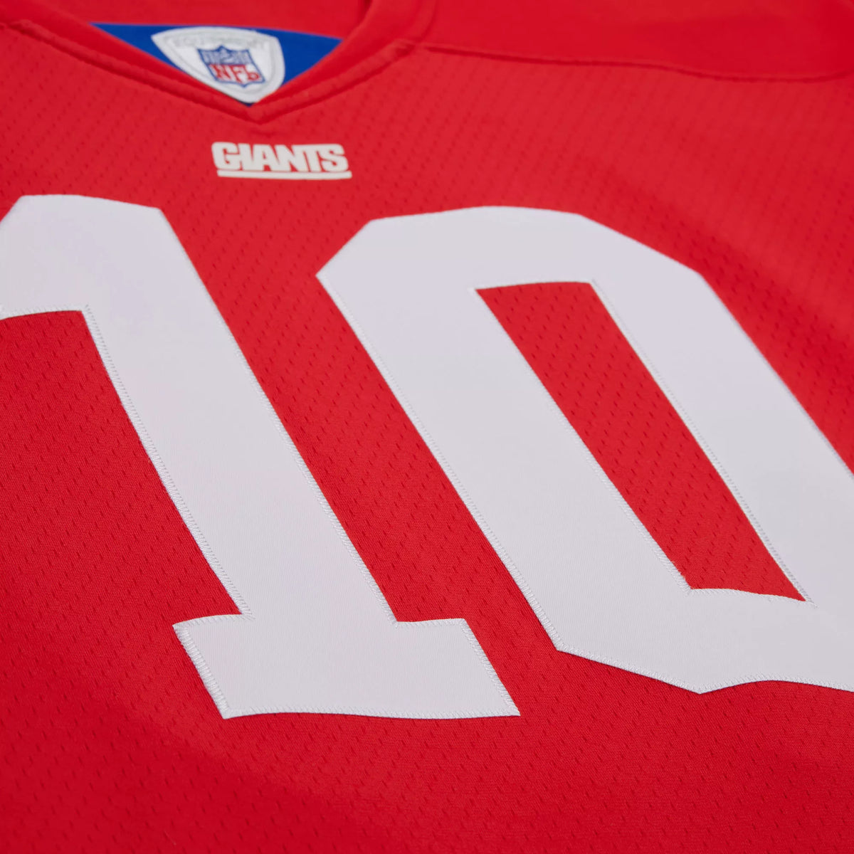 Mitchell & Ness Men's New York Giants Eli Manning #10 Red 2004 Replica Football Jersey