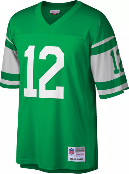 Mitchell & Ness Men's New York Jets Joe Namath #12 1968 Throwback Jersey