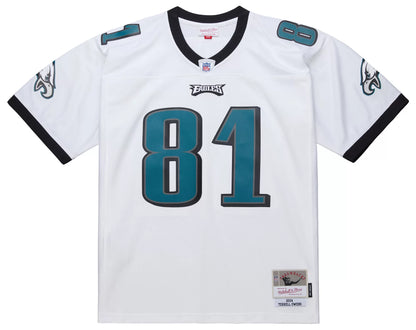 Mitchell & Ness Men's Philadelphia Eagles Terrell Owens #81 White 2004 Replica Football Jersey