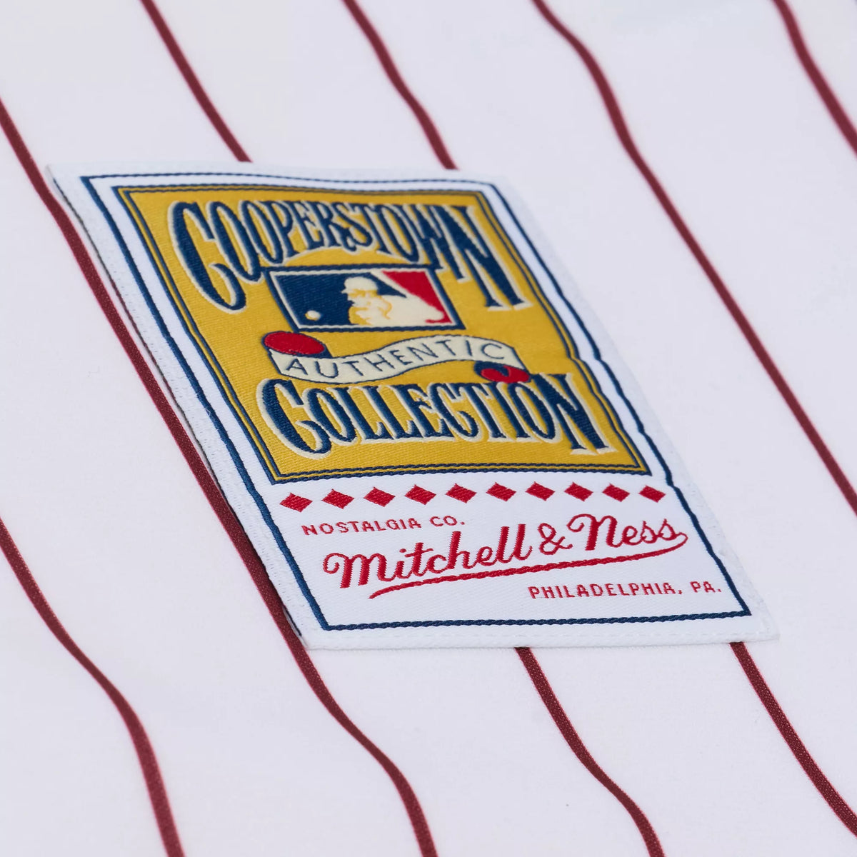 Mitchell & Ness Men's Philadelphia Phillies Jimmy Rollins #11 White Authentic Home Jersey