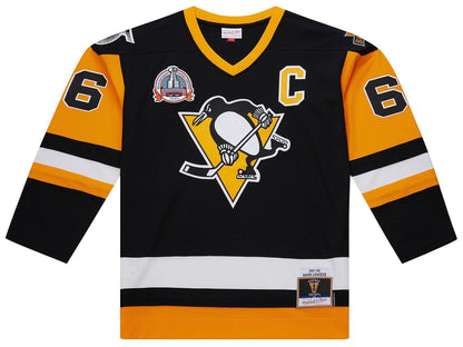 Mitchell & Ness Men's Pittsburgh Penguins Mario Lemieux #66 1991 Vintage Home Replica Jersey