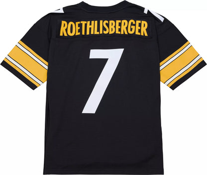 Mitchell & Ness Men's Pittsburgh Steelers Ben Roethlisberger #7 2004 Black Jersey